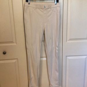 Uniqlo legging pants size L cream